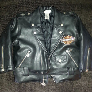 Kids Harley Davidson Motorcycle Jacket Size 5